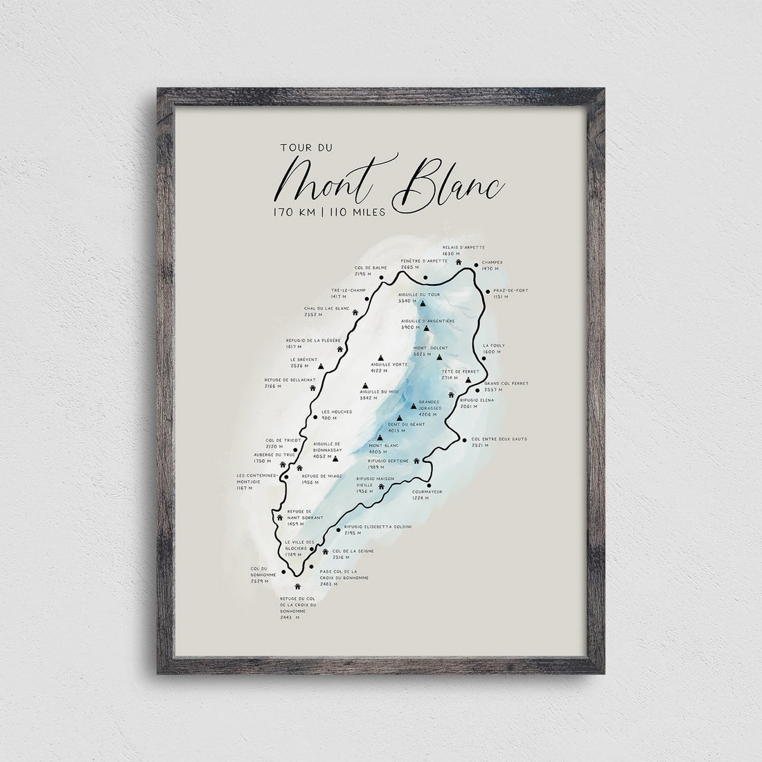 Christmas Gifts for Hikers, Elevate Their Adventures with Adventure Maps