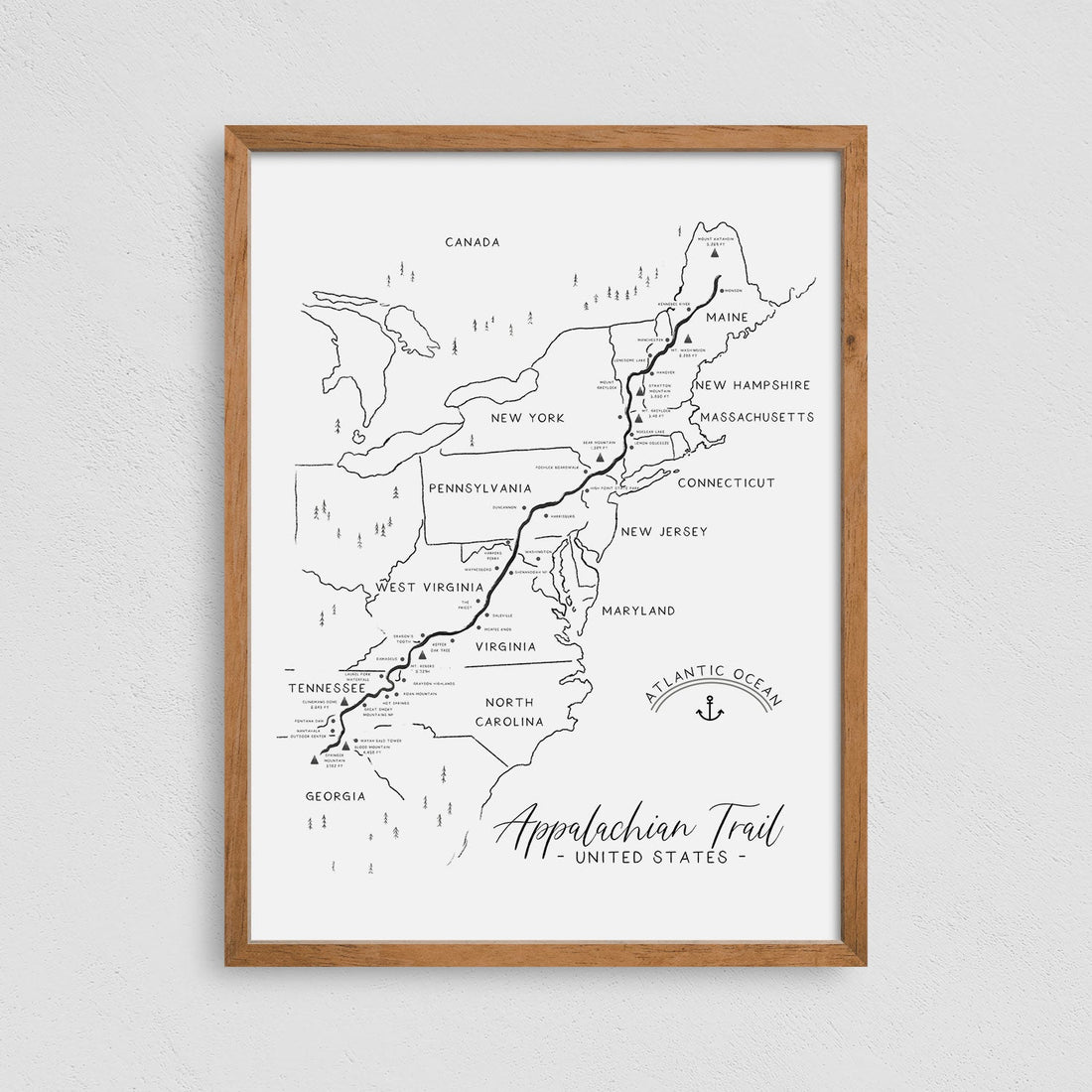 Blue Ridge Mountains Wall Art, Connecting History, Nature, and Home