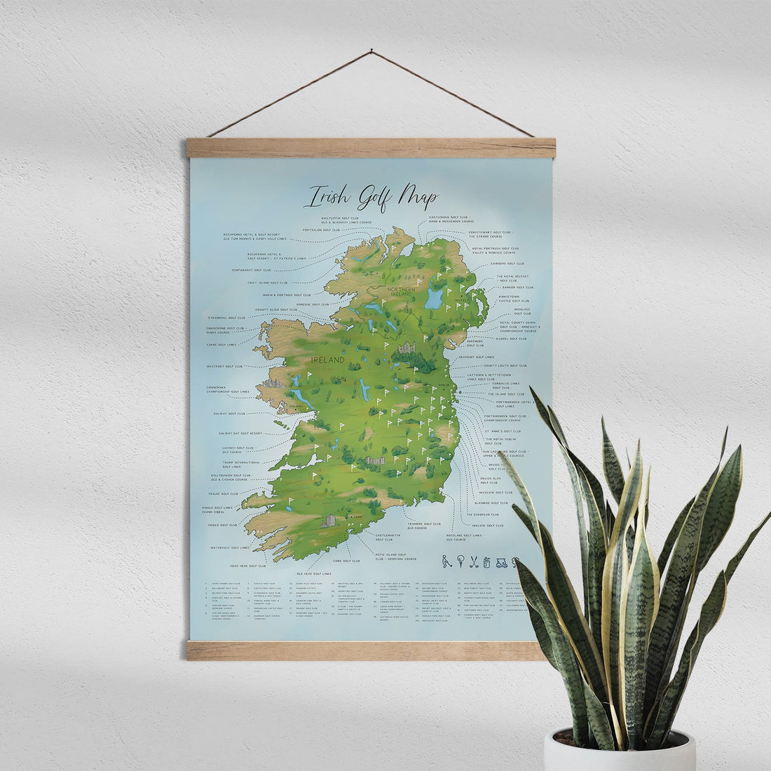 Golf Course Map Prints, Why Most Miss the Green