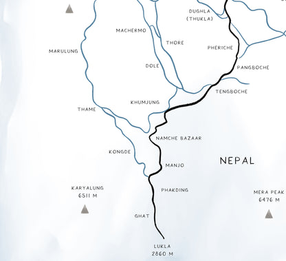 Everest Base Camp Trek Wall Art